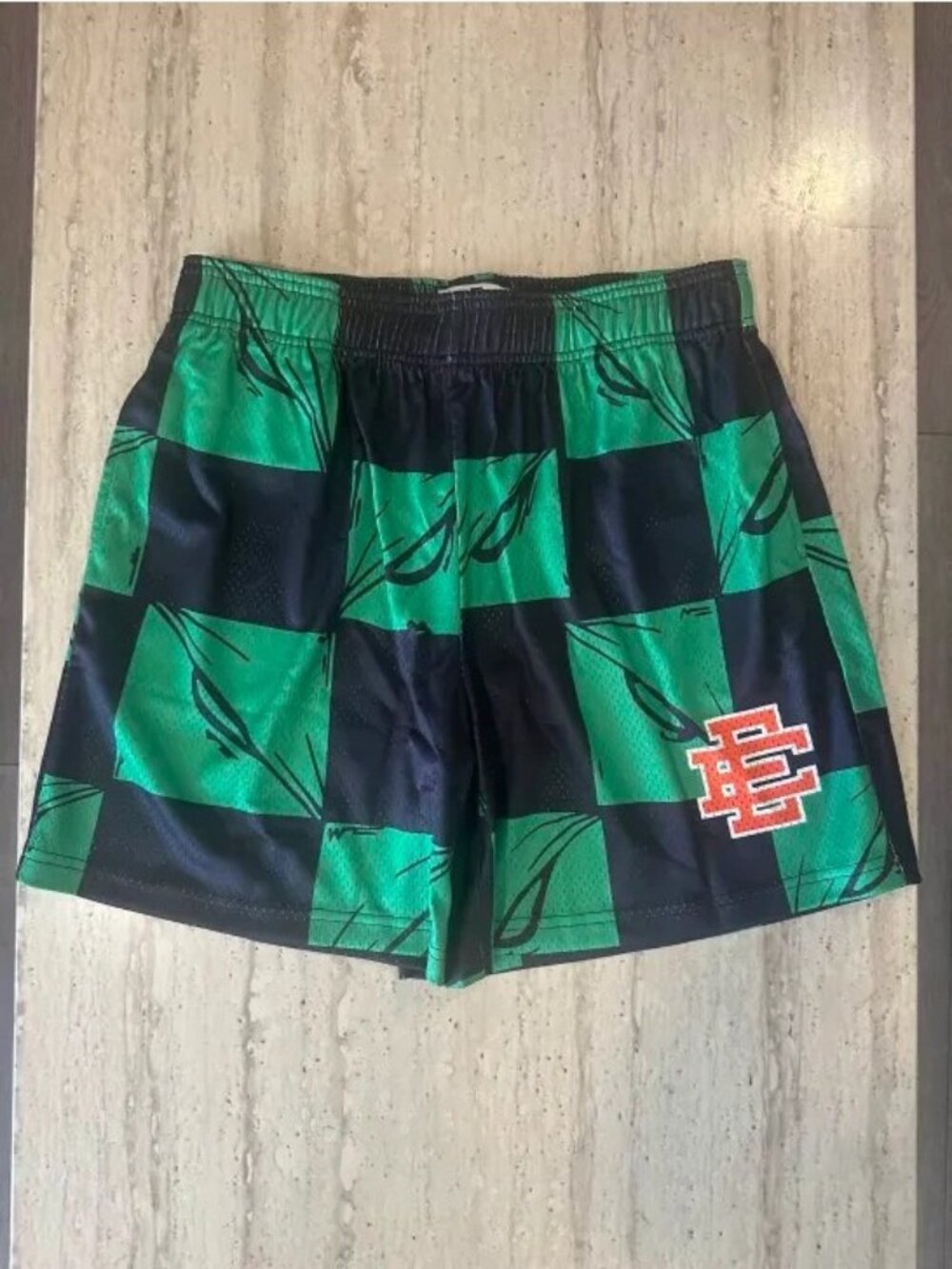 Matty Boy Eric Emanuel Shorts Green Size Large